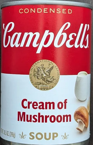 Campbell's Condensed Soup Cream of Mushroom Campbell's Condensed Cream of Mushroom Soup 10.5 oz