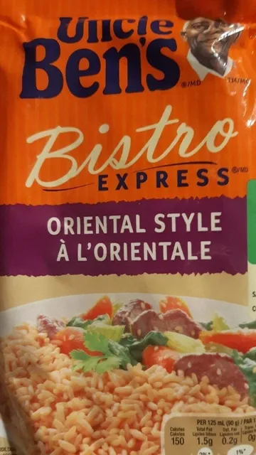 Uncle Ben's Bistro Express Oriental Style 250 g, front of pack