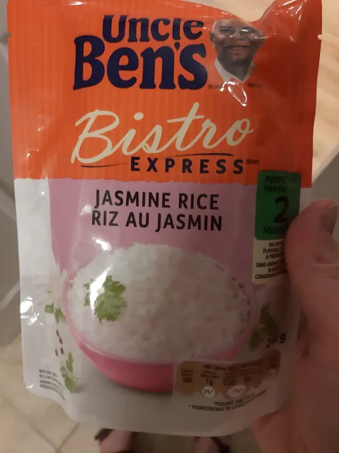 Uncle Ben's Bistro Express Jasmine Rice 240 g, front of pack