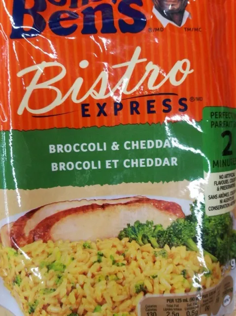 Uncle Ben's Bistro Express Broccoli & Cheddar 240 g, front of pack