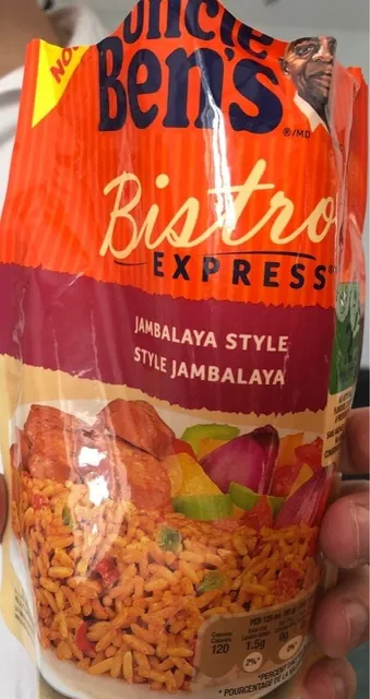 Uncle Ben's Bistro Express Jambalaya Style 240 g, front of pack