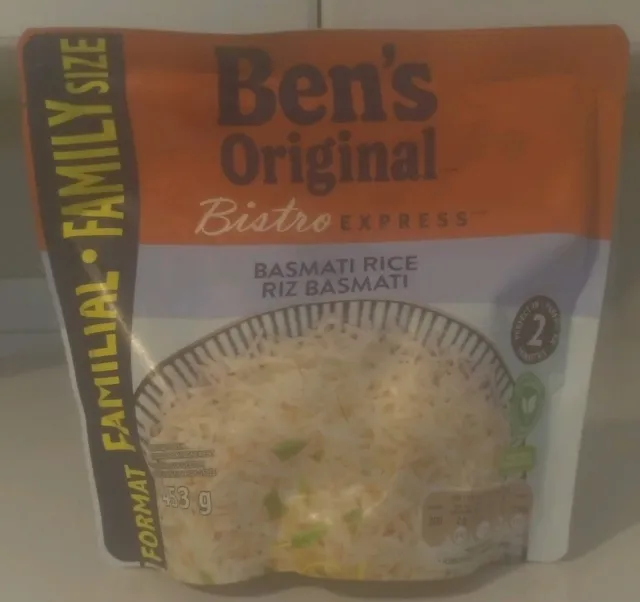 Ben's Original Bistro Express Basmati Rice 453 g, front of pack
