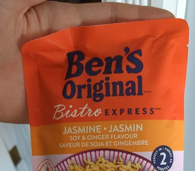 Ben's Original Bistro Express Jasmine Rice Soy & Ginger Flavour 240 g, front of pack
