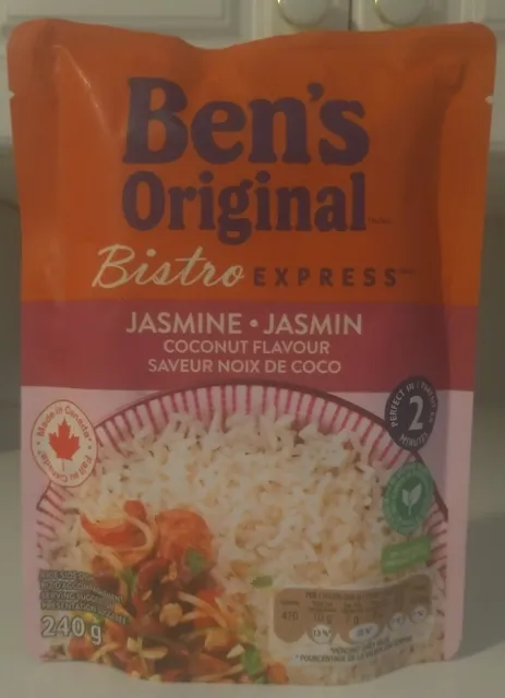 Ben's Original Bistro Express Jasmine Rice Coconut Flavour 240 g, front of pack