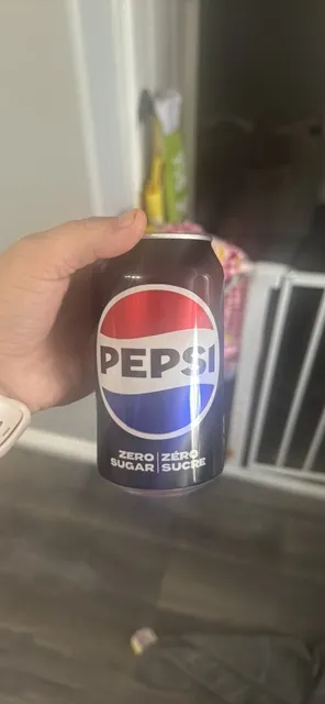 Pepsi Zero Sugar 355 mL, front of pack
