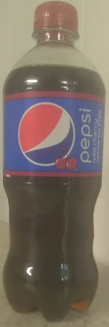 Pepsi Wild Cherry 591 mL, front of pack
