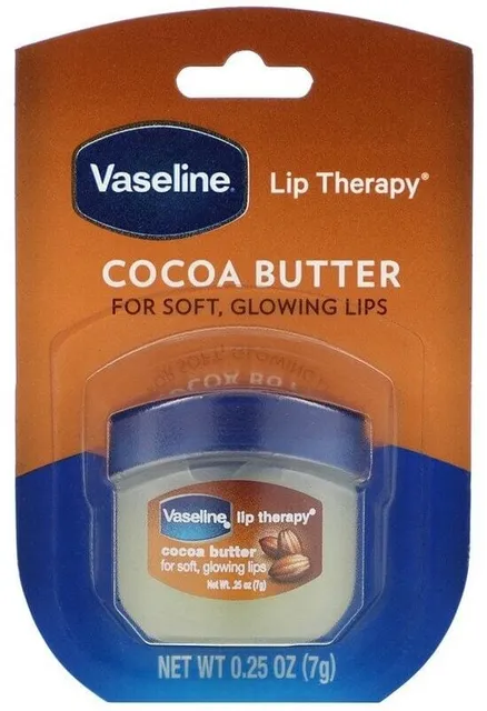 Vaseline Lip Therapy Cocoa Butter Mini 0.25 oz, front of pack