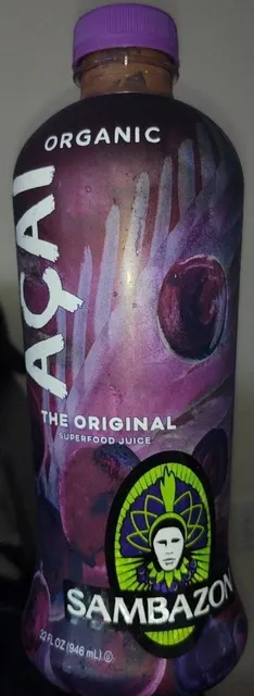 Sambazon Açaí Superfruit Juice Original 32 fl oz, front of pack
