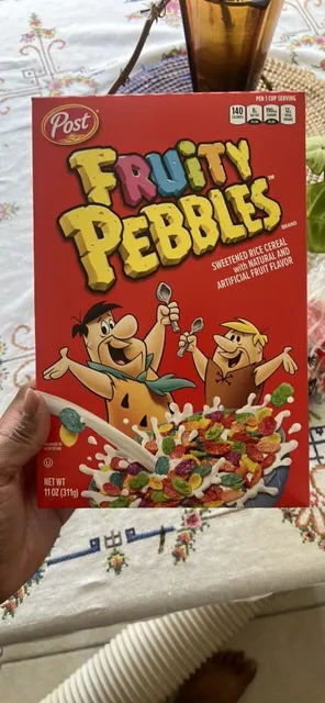 Post Fruity Pebbles 11 oz, front of pack