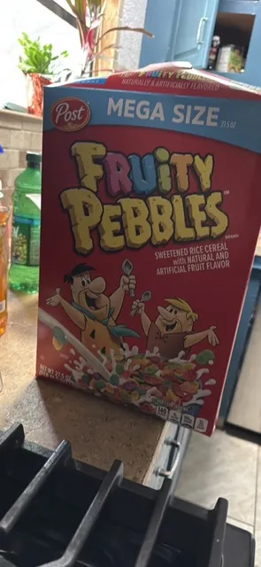 Post Fruity Pebbles 27.5 oz, front of pack