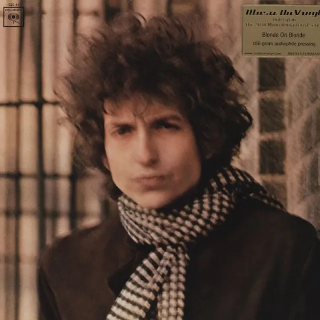 Blonde on Blonde – Bob Dylan 2×LP (Music On Vinyl mono reissue), front of pack