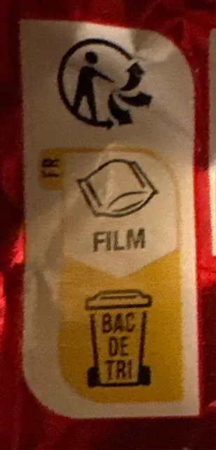 KitKat Chunky Peanut Butter 42 g, back of pack