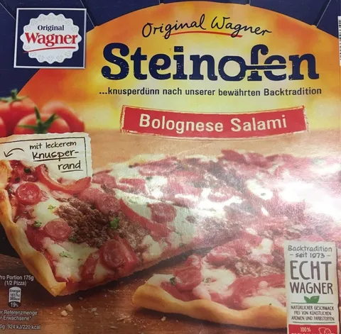 Original Wagner Steinofen Bolognese Salami Original Wagner Steinofen Pizza Bolognese Salami 350 g
