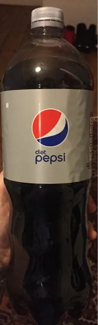 Diet Pepsi 1.25 L, front of pack