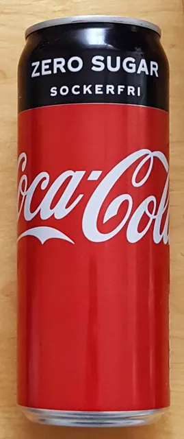 Coca-Cola Zero Sugar 330 ml, front of pack