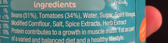 Heinz Beanz in a Rich Tomato Sauce 3 x 200 g, ingredients of pack