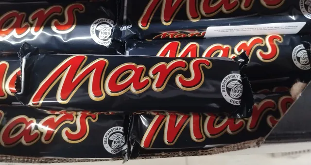 Mars 51 g, front of pack