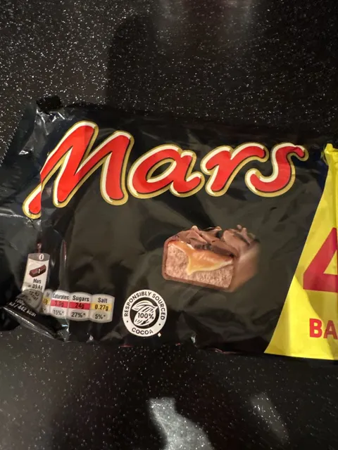 Mars 4 bars, front of pack