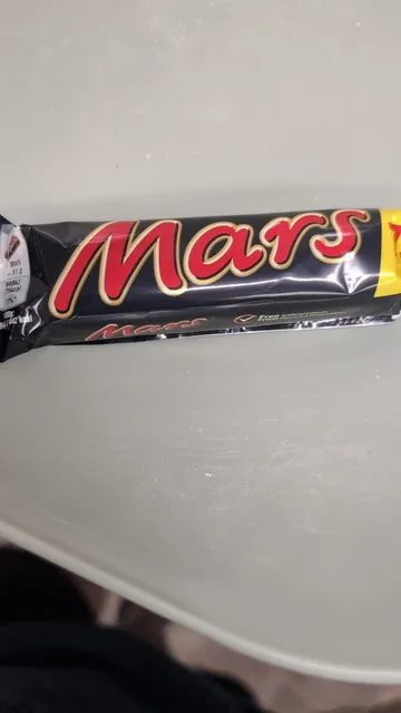Mars 51 g, back of pack