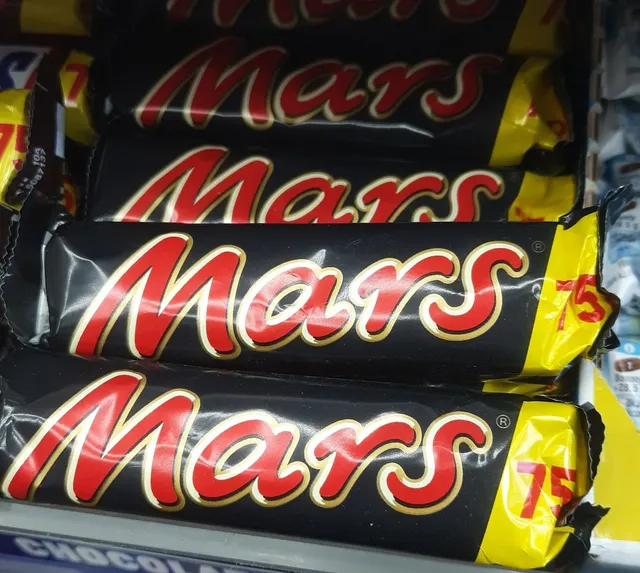 Mars 51 g, front of pack