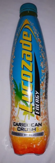 Lucozade Energy Caribbean Crush 1 l, front of pack