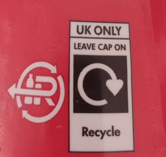 Lucozade Energy Original 900 ml, back of pack