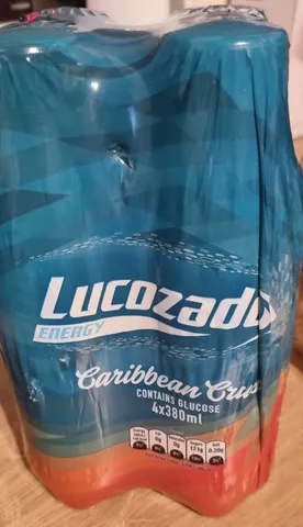 Lucozade Energy Caribbean Crush 4 x 380 ml