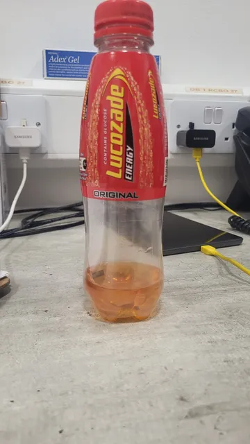 Lucozade Energy Original 380 ml, front of pack