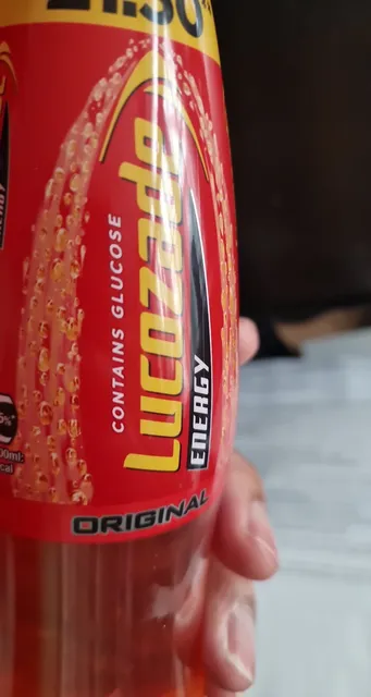 Lucozade Energy Original 500 ml, front of pack