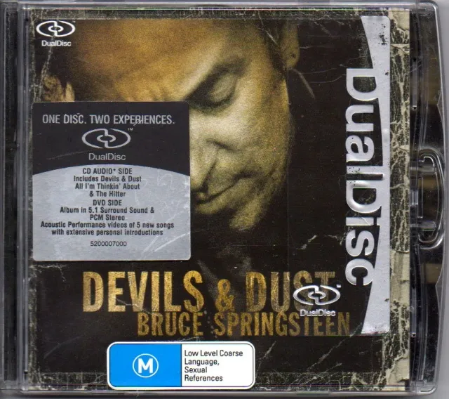Bruce Springsteen – Devils & Dust (DualDisc, Europe and Australia 2005), front of pack