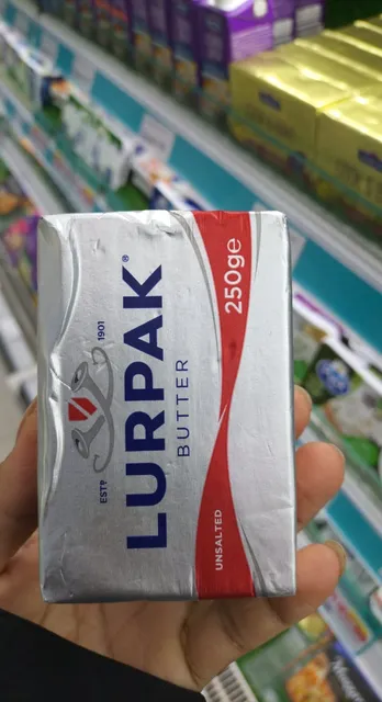 Lurpak Butter Unsalted 250 g, front of pack