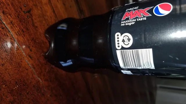 Pepsi Max 1,5 l, back of pack