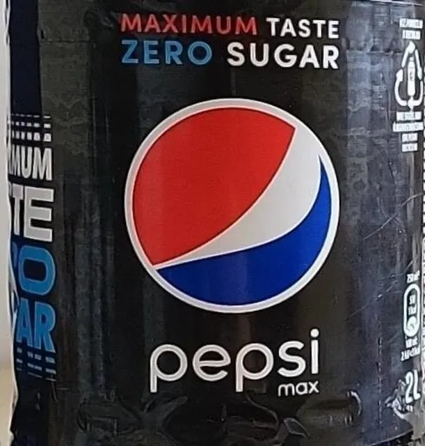 Pepsi Max 2 l, front of pack