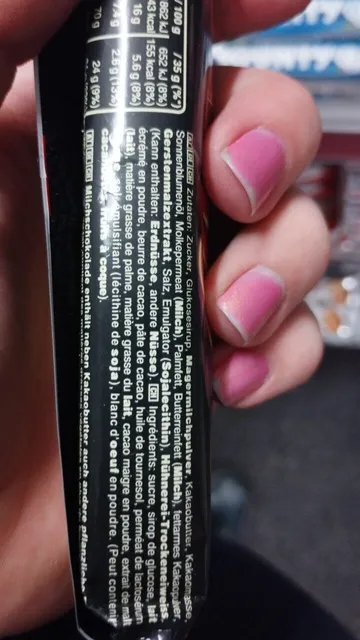 Mars 2 x 35 g, ingredients of pack