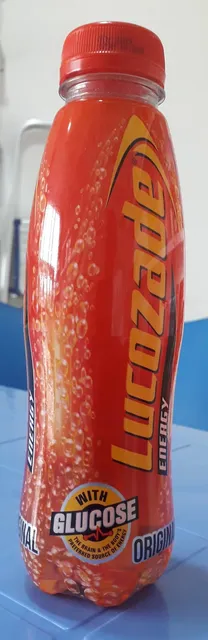 Lucozade Energy Original 380 ml, front of pack