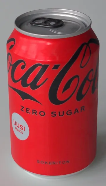 Coca-Cola Zero Sugar 330 ml, front of pack