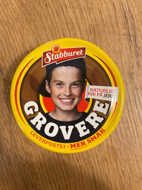 Stabburet Leverpostei Grovere 100 g, front of pack