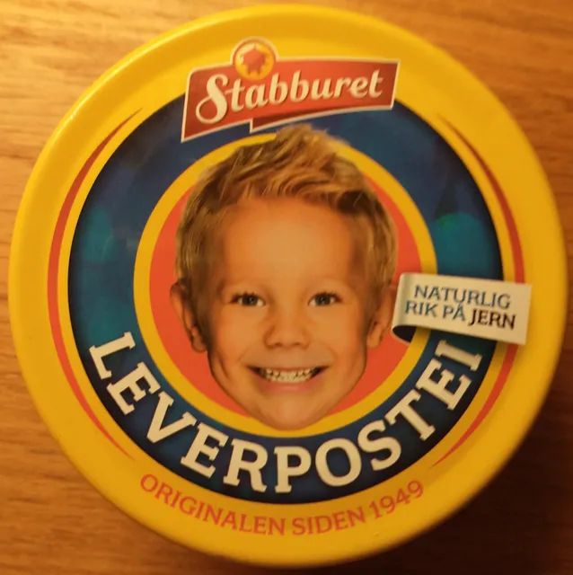Stabburet Leverpostei 200 g, front of pack