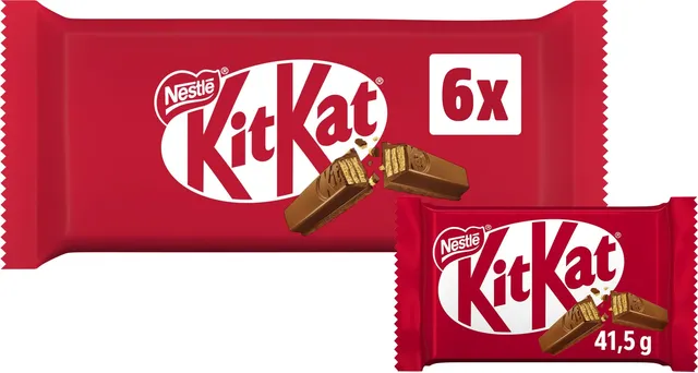 KitKat 4 Finger 6 × 41.5 g, front of pack