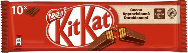 KitKat 4 Finger 10 × 41.5 g, front of pack