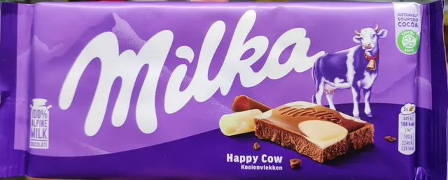 Milka Happy Cow 100 g, front of pack
