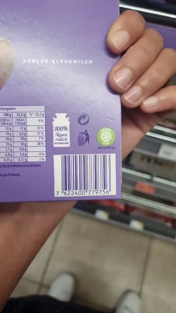 Milka I love Milka Hauchzarte Herzen Alpenmilch 130 g, other of pack