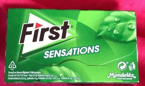 First Sensations Yeşil Nane Aromalı 27 g