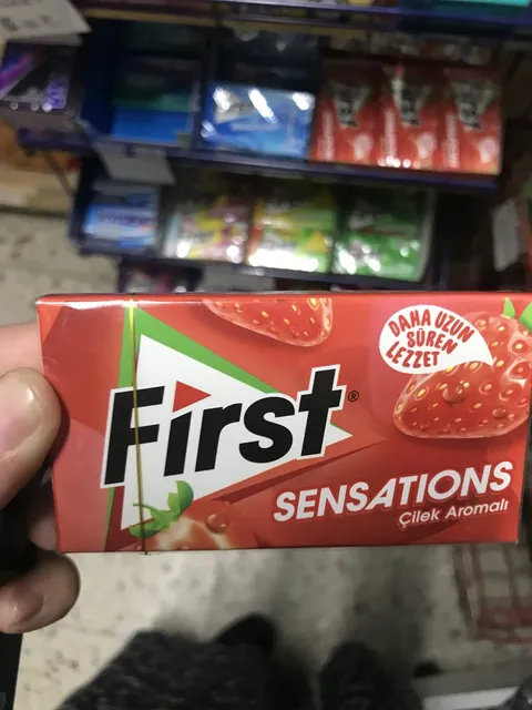 First Sensations Çilek Aromalı 27 g, front of pack