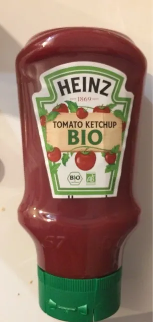 Heinz Tomato Ketchup Bio 400 ml, front of pack