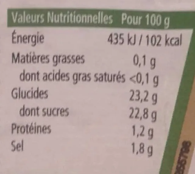 Heinz Tomato Ketchup 910 g, nutrition of pack