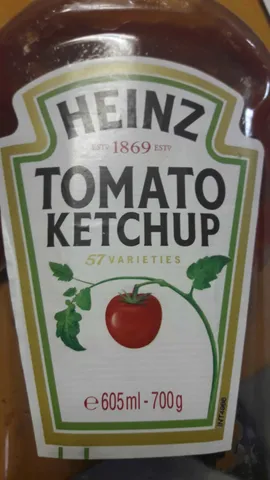 Heinz Tomato Ketchup Original Heinz Tomato Ketchup 605 ml