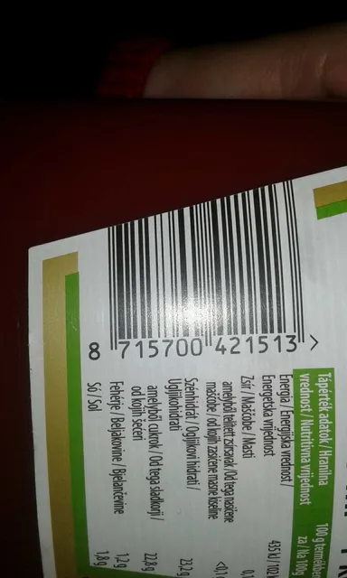 Heinz Tomato Ketchup 1 kg, nutrition of pack