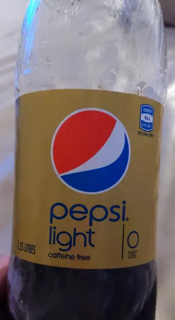 Pepsi Light Caffeine Free 1.25 l, front of pack