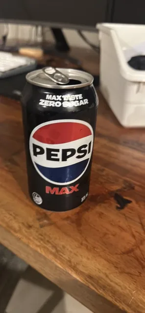 Pepsi Max 375 ml, front of pack
